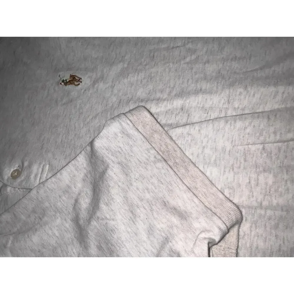 Mens Polo Ralph Lauren Cream Classic Fit Size L